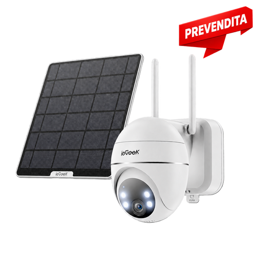 ieGeek Telecamera Wireless con Registrazione 24/7 S7