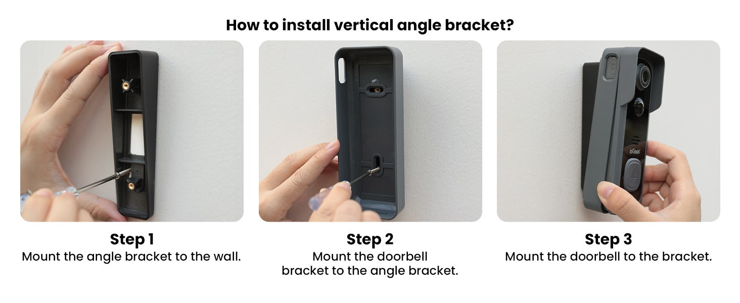 Installazione del supporto angolare verticale