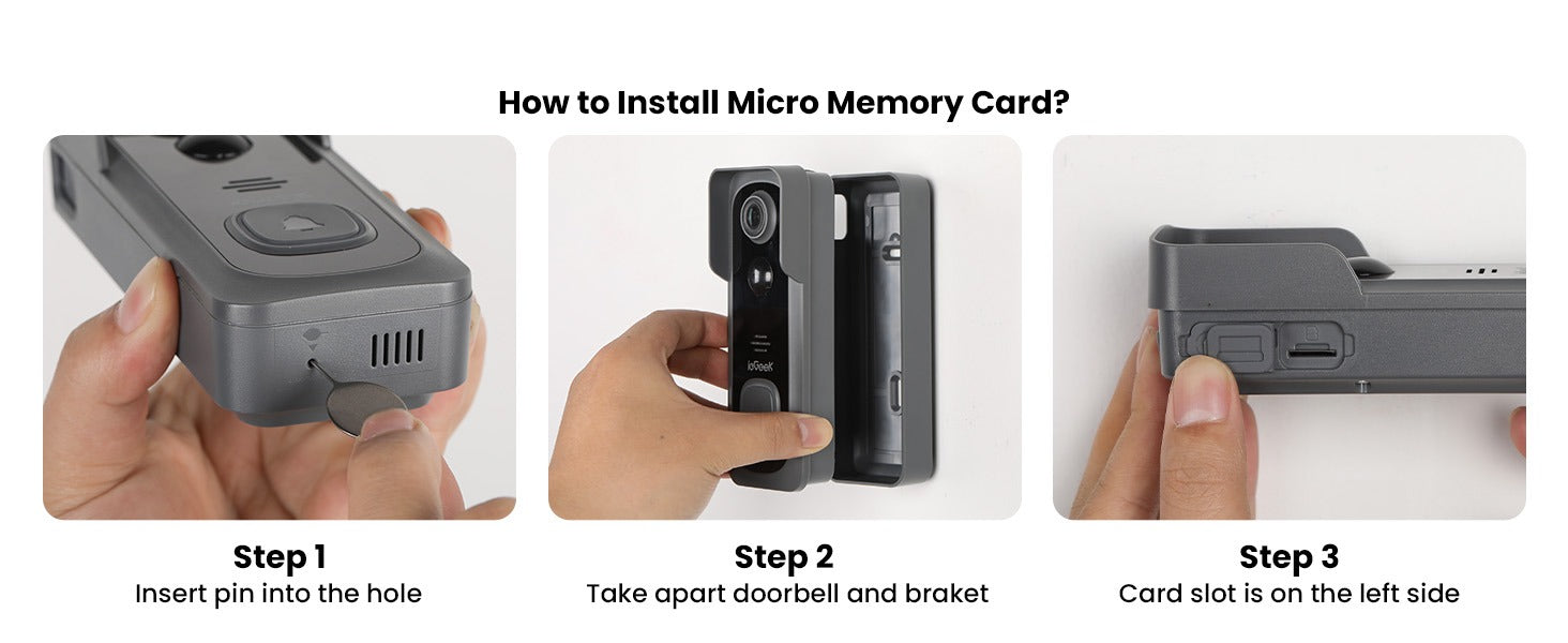 Installazione della scheda Micro SD
