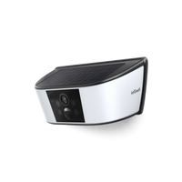 ieGeek Telecamera Solare con Luce da Parete S4